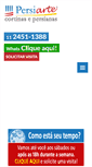 Mobile Screenshot of persiarte.com.br